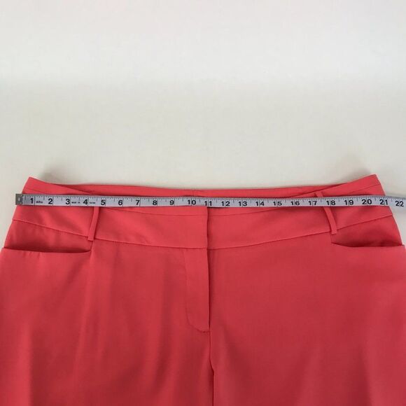 Lane Bryant Wide Leg Dress Pants Women's Plus Size 20 Short Coral Pockets Career - Picture 7 of 12